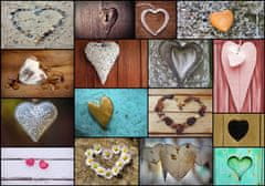 Grafika Puzzle Collage - Love 1000 kosov