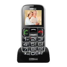 MaxCom MM462 mobilni telefon, črn