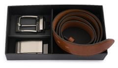 Penny Belts Darilni darilni komplet 506 35-020-22 in 4PS rjave barve
