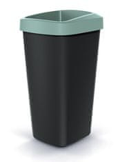 Keden Koš za odpadke brez pokrova 45L COMPACTA Q svetlo zelena