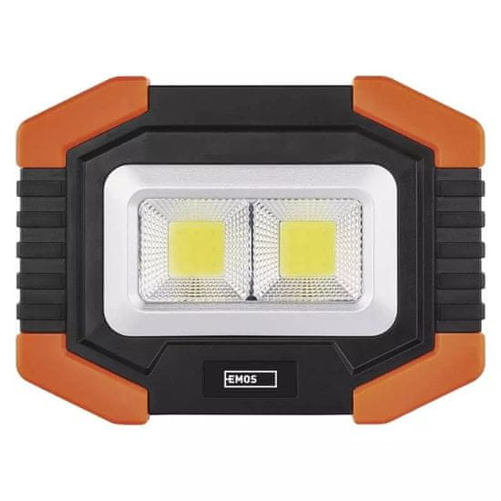 Emos P4112 LED delovna svetilka COB LED 350 lm 3×AA