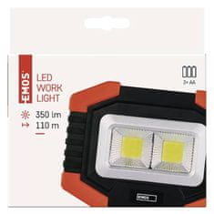 Emos P4112 LED delovna svetilka COB LED 350 lm 3×AA