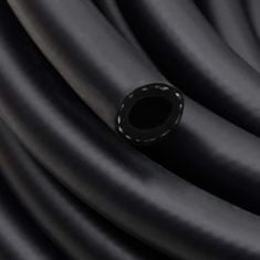 Greatstore Hibridna zračna cev črna 100 m guma in PVC