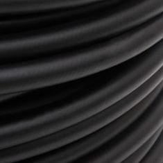 Vidaxl Hibridna zračna cev črna 0,6" 100 m guma in PVC