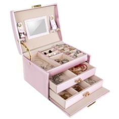 MG Jewelery Box škatla za nakit, roza