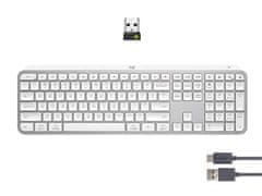 Logitech MX Keys S tipkovnica, siva (920-011588) - odprta embalaža