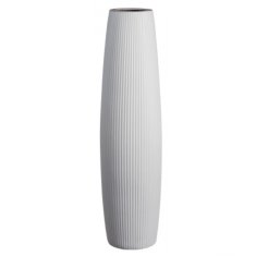 StarDeco Vaza Blanque 19,5xh76cm / bela / keramika