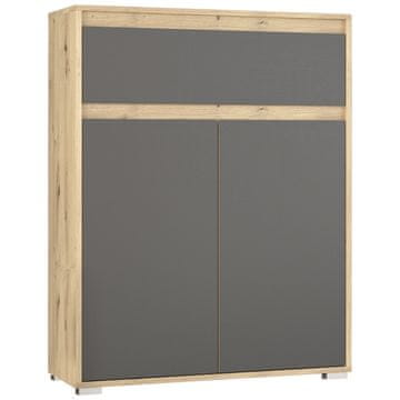 nabbi Tebe CH-2D1DRW dvovratna komoda s predalom