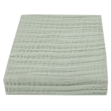 EKO Muslinska rjuha Mint 60x120 cm