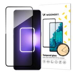 shumee 9H Celozaslonsko kaljeno steklo Realme GT Neo 5 / Realme GT3 s črnim okvirjem