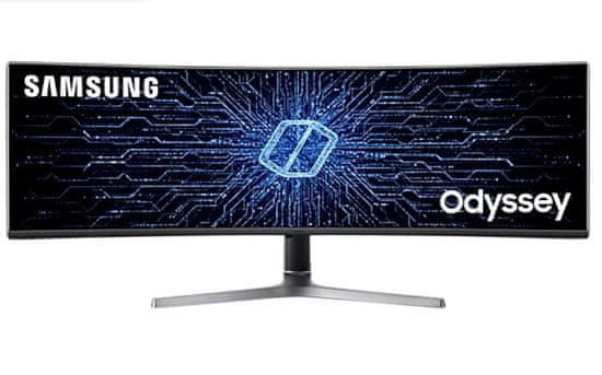 Samsung Odyssey CRG9 ukrivljen gaming monitor, VA, DQHD (LC49RG90SSPXEN)