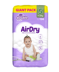 Giant Pack Air Dry plenice, Junior 5, 11-25 kg, 104/1