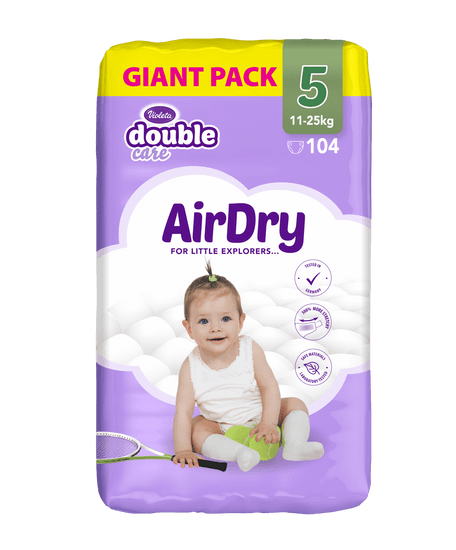 Violeta Giant Pack Air Dry plenice, Junior 5, 11-25 kg, 104/1