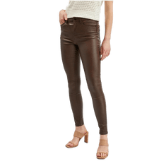 Orsay Temno rjave usnjene hlače ORSAY 34 ORSAY_319254-764000 44