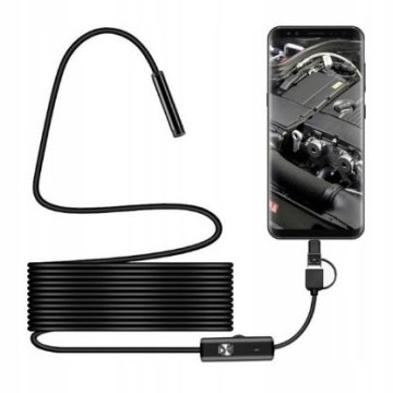 KOBEMO Mini endoskopska kamera SmartCam 5m Hard HD (1280 x 720), SD/VGA (640 x 480) | SMARTSCOPE
