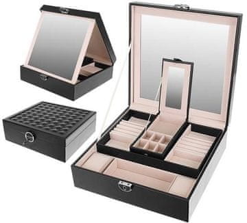 Beautylushh Škatla za nakit - črna