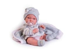 Antonio Juan 60029 TONETA - realistična dojenčkova lutka z vinilnim telesom - 33 cm