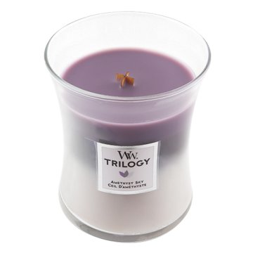 Woodwick Trilogija Srednja peščena ura | AMETISTNO NEBO, Trilogija Srednja peščena ura | AMETISTNO NEBO