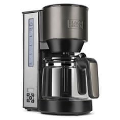 Aparat za kavo Black+Decker, BXCO1000E Drip 12 skodelic, 1,25 l prostornine LCD časovnik 1000 W
