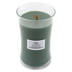 Woodwick Ovalna sveča v vazo , Listi mete in hrasta, 609,5 g 1721687E