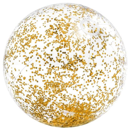 Intex Intex, Inflatable Beach Ball with Glitter - Gold