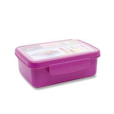 Škatla za prigrizke Zdravi prigrizki vijolična