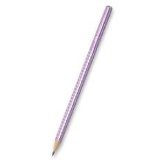 Faber-Castell Sparkle grafitni svinčnik - biserni odtenki svetlo vijolične barve