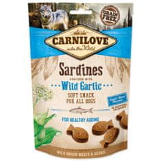 Carnilove CARNILOVE Dog Semi Moist Snack Sardines enriched with Wild garlic 200 g