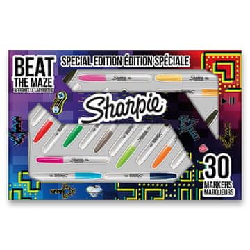 Sharpie Permanentni marker Labirint - komplet 30 kosov