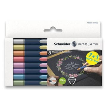 Schneider Roller Paint-it 050 Metallic - komplet 8 kosov
