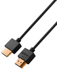 Meliconi HDMI kabel, tanek, 2 m, črn