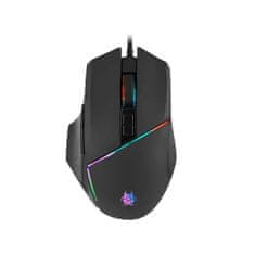 Northix Optična računalniška miška - USB - 1000–6400 DPI - RGB svetloba 