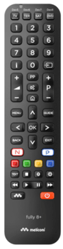Meliconi Fully 8+ daljinski upravljalnik, univerzalni (808014)