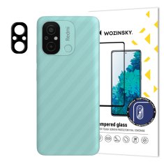 WOZINSKY 9H kaljeno steklo za fotoaparat za Xiaomi Redmi 11A / Poco C55 / Redmi 12C Full Camera Glass