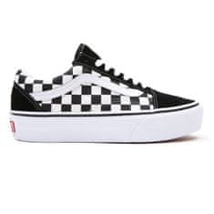 Vans Superge črna 38.5 EU UA Old Skool Platform Checkerboard