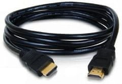 Kitajc HDMI kabel V2.0 dolžine 3 m pozlačen za 3D HDTV 4k 2160p z ethernetom debeline 5.5 mm