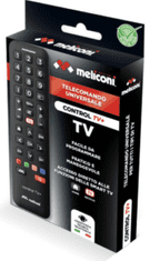 Meliconi Control TV+ daljinski upravljalnik, univerzalni (808035) - odprta embalaža