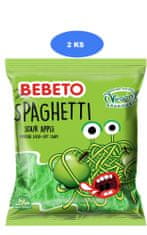 Bebeto  kisli žele špageti Jabolko 80g (2 kos)
