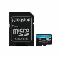 Kingston SDCG3/512GB pomnilniška kartica micro sd, z adapterjem, 512 GB