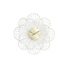DKD Home Decor Stenska ura DKD Home Decor Flower Golden Metal (57 x 4 x 57 cm)