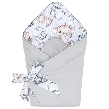 Inny Pepi stožec - praktični safari ovitek z žametno sivo barvo - RK-1-SAF-VG