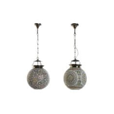 DKD Home Decor Stropna svetilka DKD Home Decor Crystal Metal Multicolor 25 W 25 x 25 x 30 cm (2 enoti)