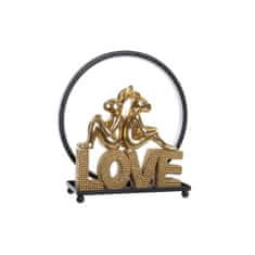 DKD Home Decor Svetlobna dekoracija DKD Home Decor Love Rabbit Resin (30 x 11 x 31,5 cm)
