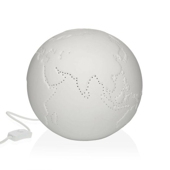 Versa Namizna svetilka Versa World Porcelan (21 x 18,5 x 21 cm)