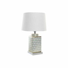 DKD Home Decor Namizna svetilka DKD Home Decor Mozaik Porcelan Zlati Poliester Mint 220 V 60 W (35 x 35 x 57 cm)