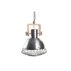 DKD Home Decor Stropna svetilka DKD Home Decor Silver Brown 50 W (31 x 31 x 44 cm)