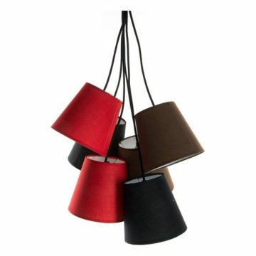 DKD Home Decor Stropna svetilka DKD Home Decor Cloth Iron (40 x 100 cm)