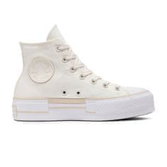 Converse Čevlji krem 37.5 EU Chuck Taylor All Star Lift Platform Outline Sketch