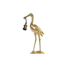 DKD Home Decor Namizna svetilka DKD Home Decor Golden Resin 50 W 220 V 28 x 13 x 48 cm