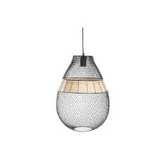 DKD Home Decor Stropna luč DKD Home Decor Črna kovina Rjava 50 W 32 x 32 x 43 cm